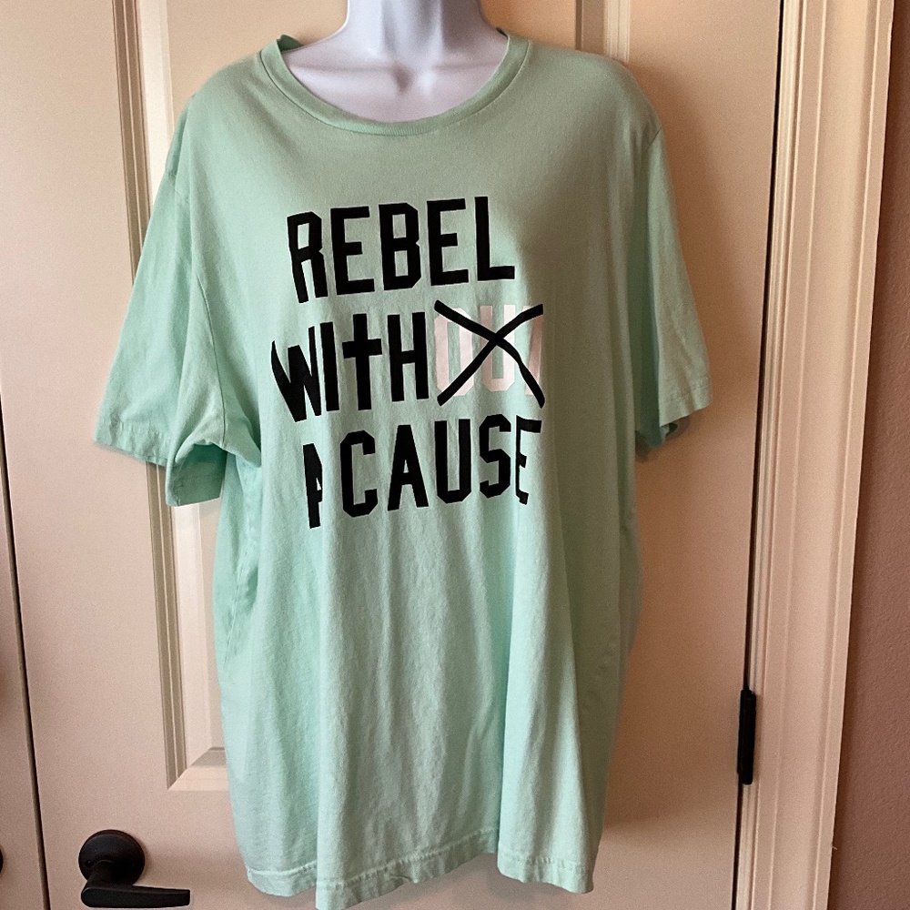 Ruby's Rubbish T-Shirt "Rebel With a Cause"
